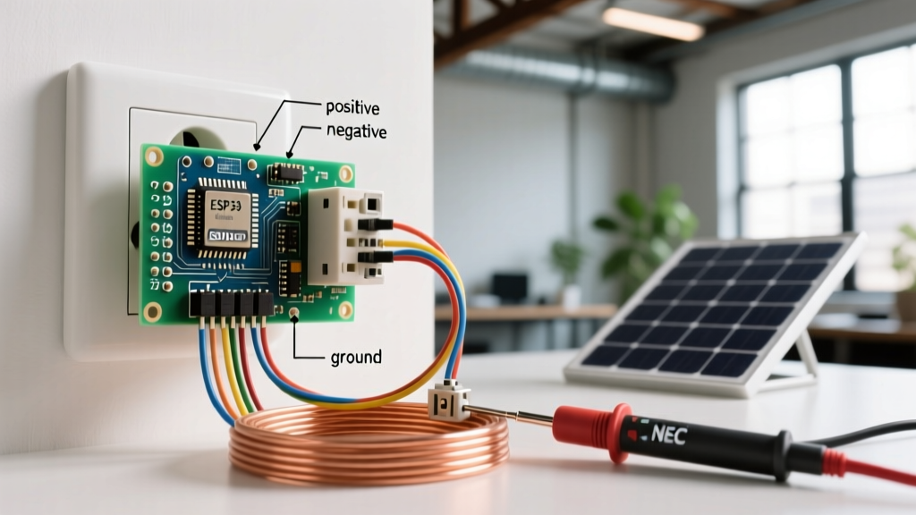How to Wire a Solar Panel to Electrical Outlet Safely (NEC)
