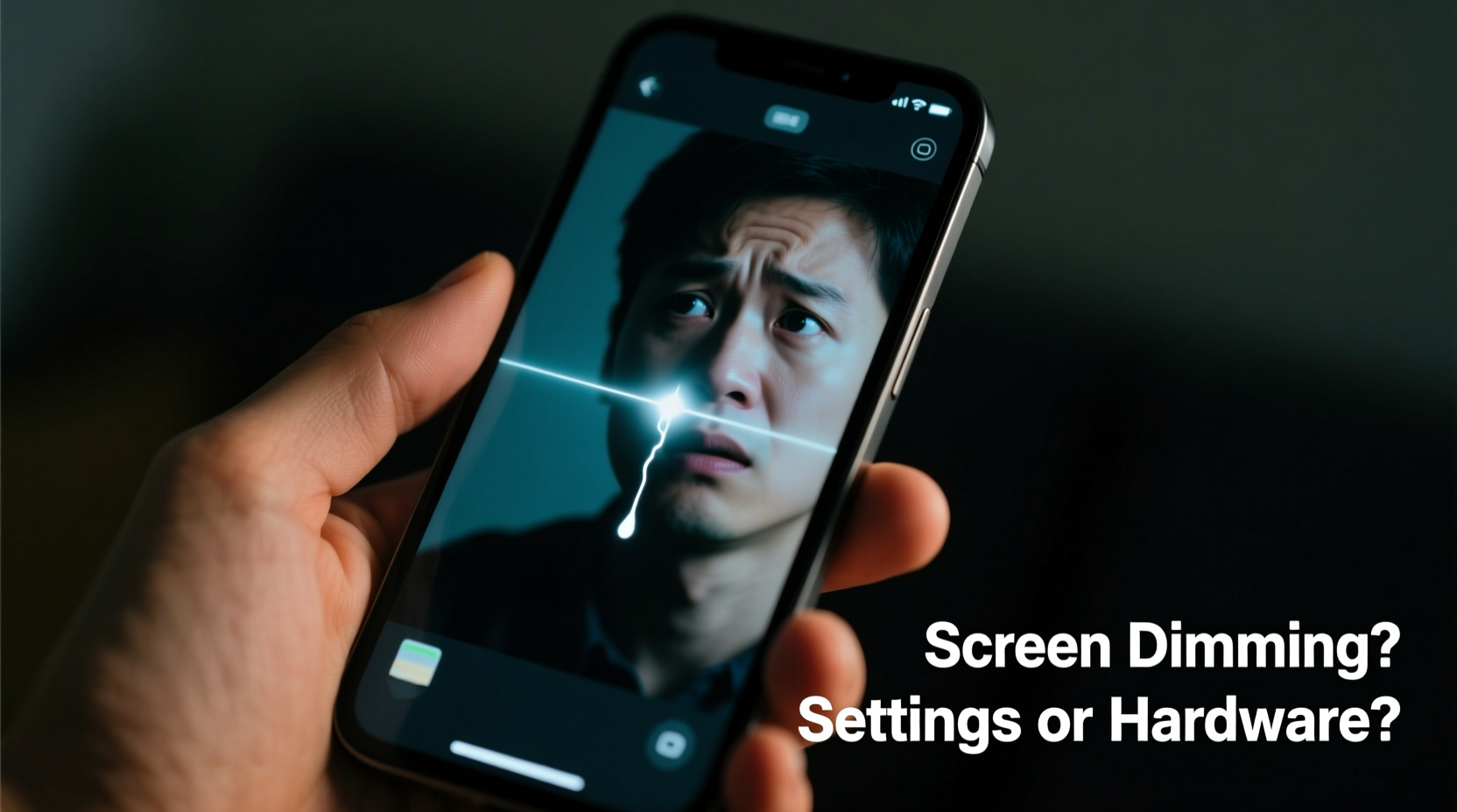 why is my screen dimming on its own could it be a setting or hardware issue