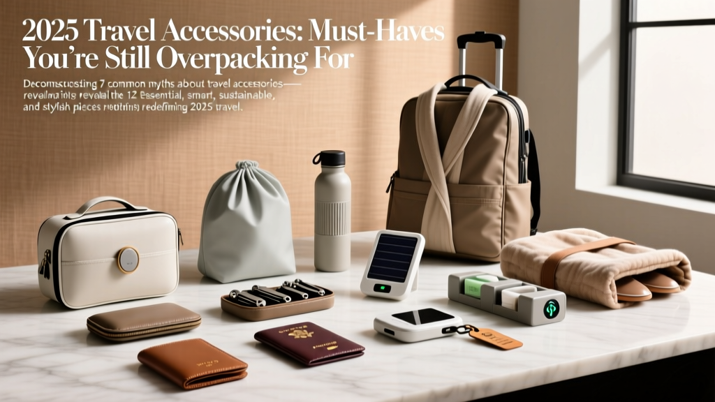 2025 Travel Accessories: Must-Haves You’re Still Overpacking For