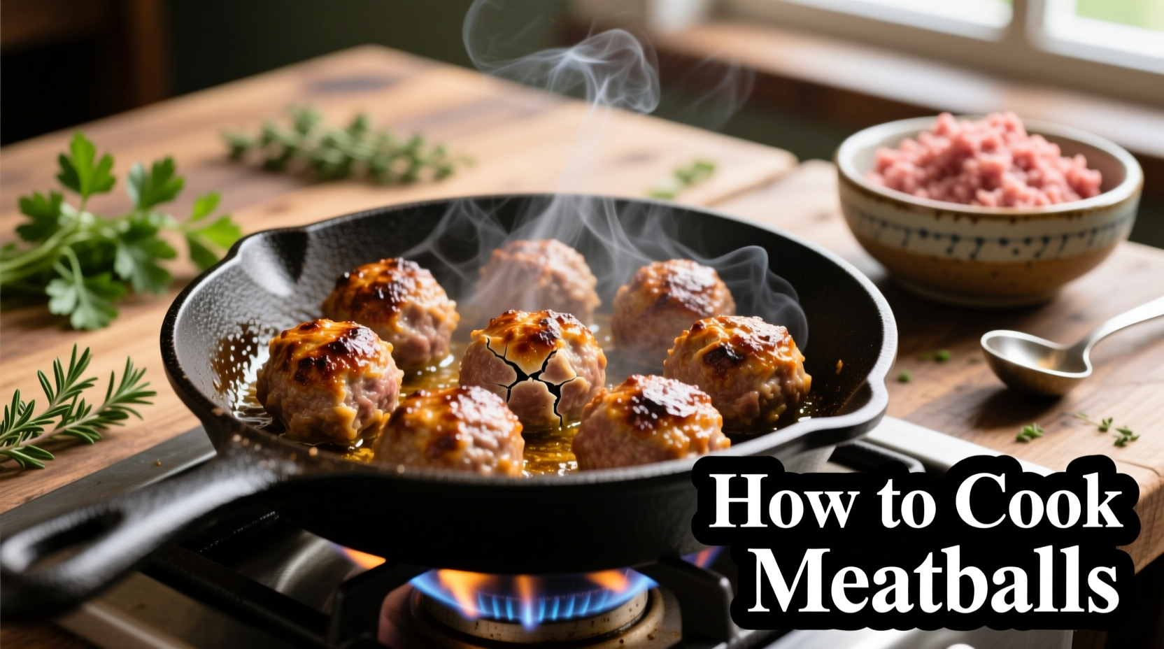 how do you cook meatballs