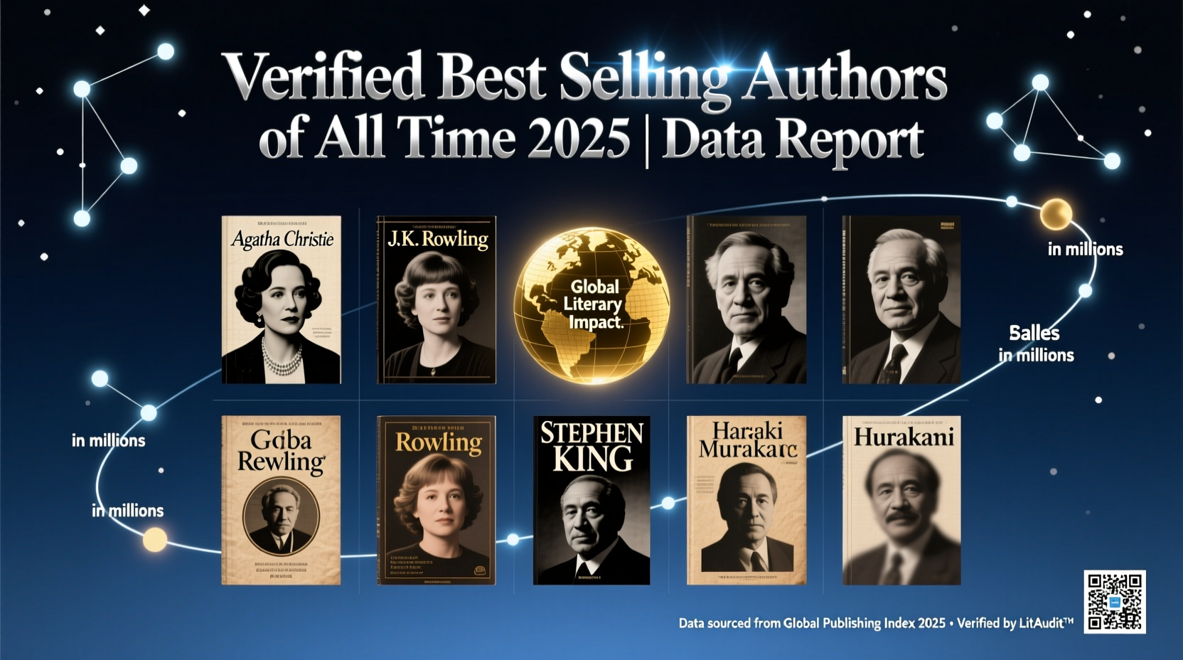 who are the best selling authors of all time