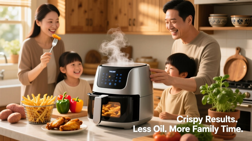 Air Fryer Features & Benefits: Crispy Results, Less Oil