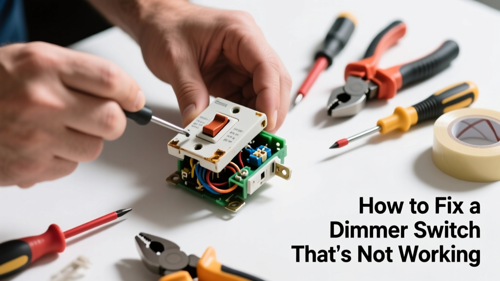 How to Fix a Dimmer Switch That’s Not Working