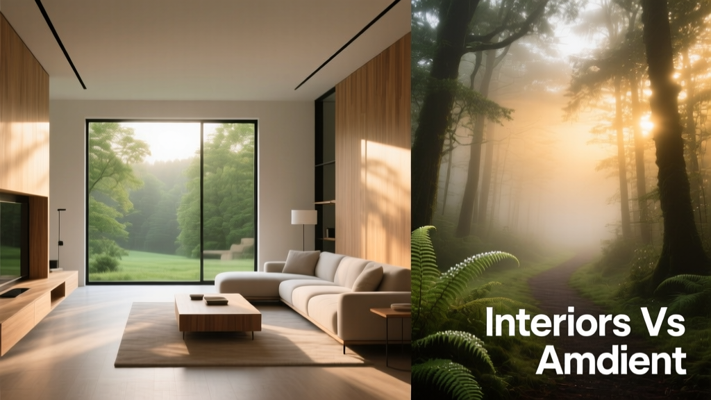 Interiors vs Ambient: Understanding the Critical Distinction in Audio Design and Acoustics