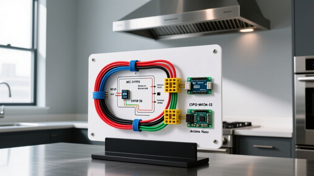 Code-Compliant Wiring Diagram for Commercial Kitchen Hood Setup