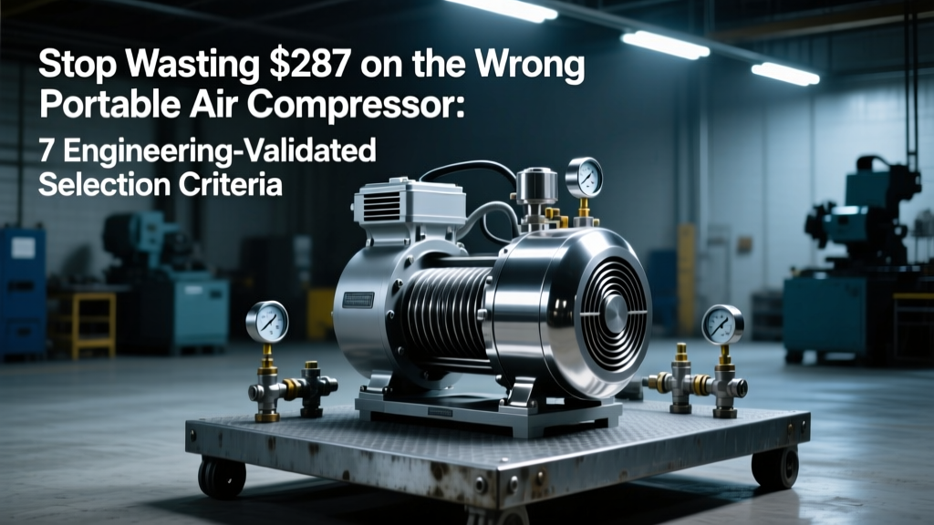 Portable Air Compressor Selection Guide for Pros