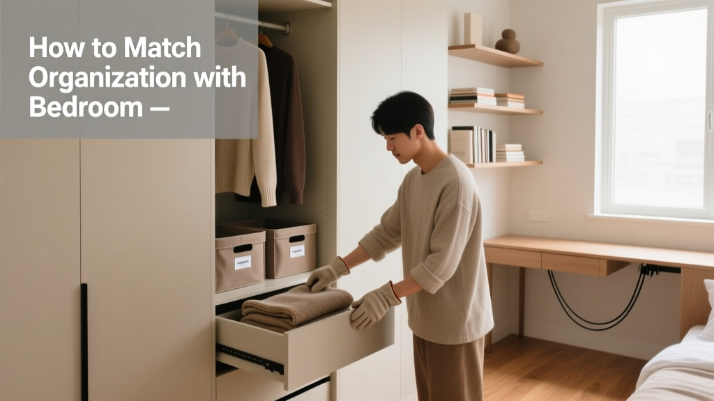 Bedroom Organization: Match Function, Flow & Comfort