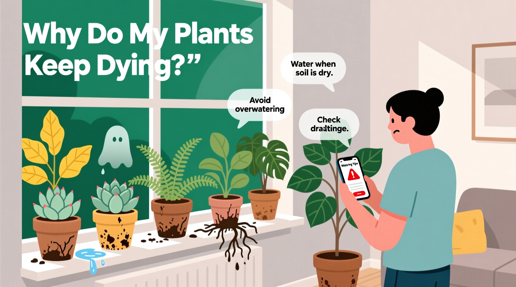 why do my plants keep dying despite watering expert diagnosis tips