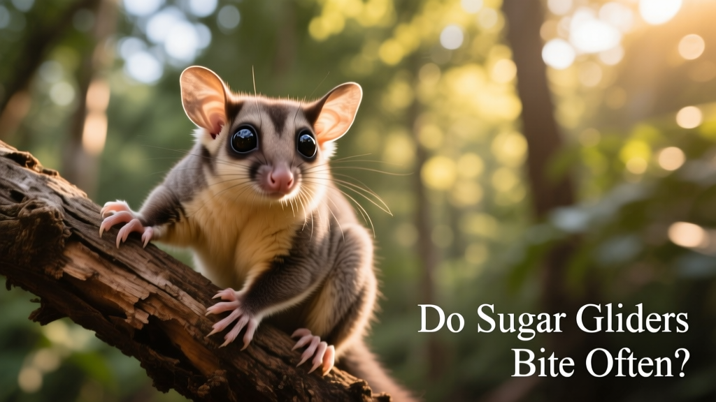 Do Sugar Gliders Bite Often?