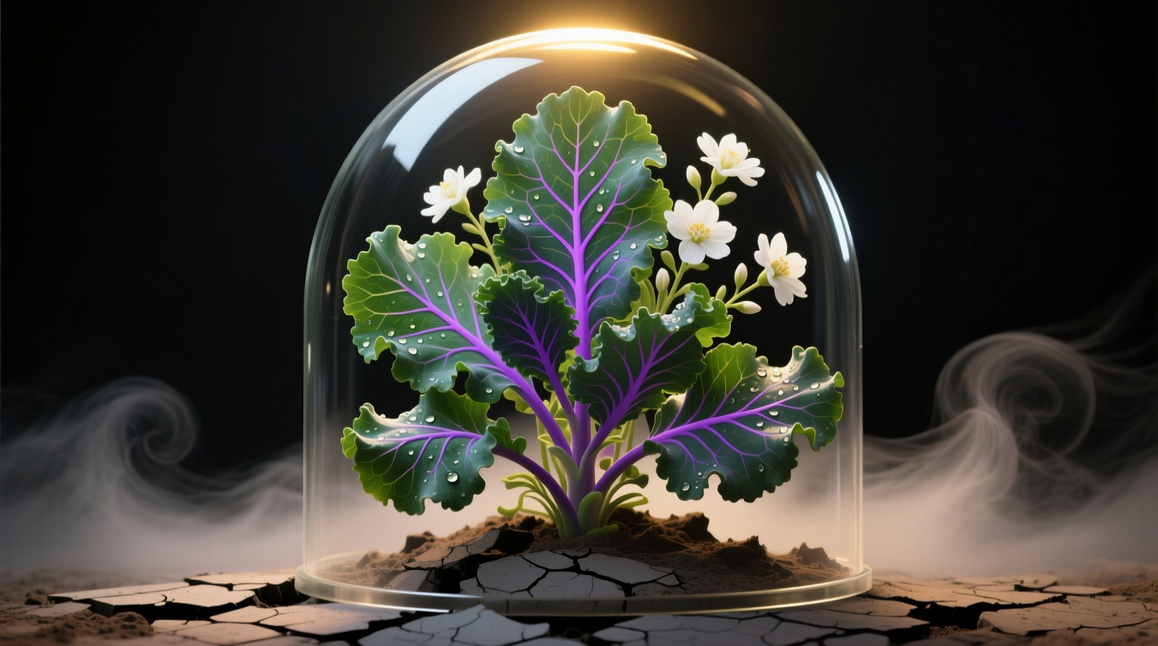 kale flowers