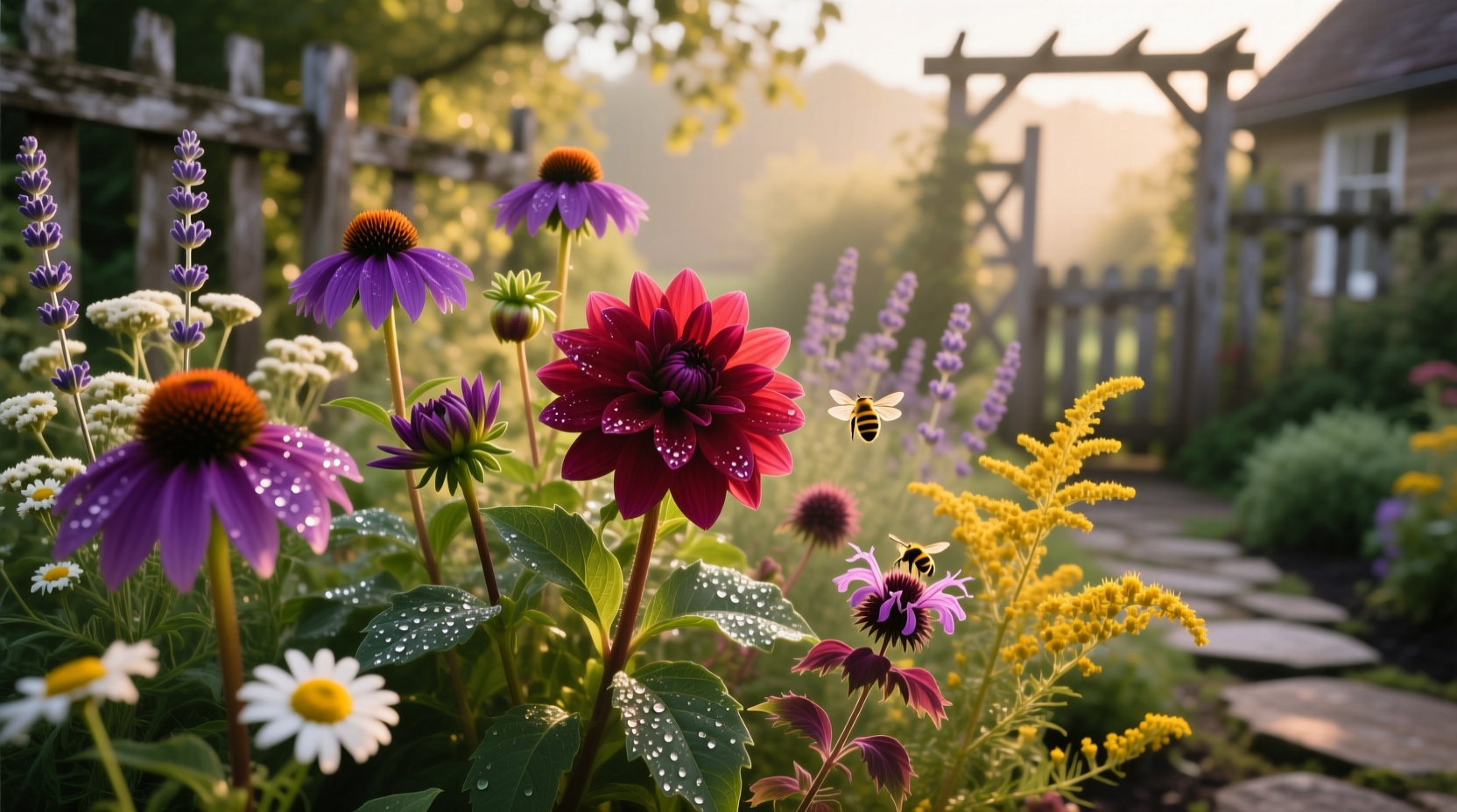 Dahlia Companion Plants: Best Pairings for Health & Bloom