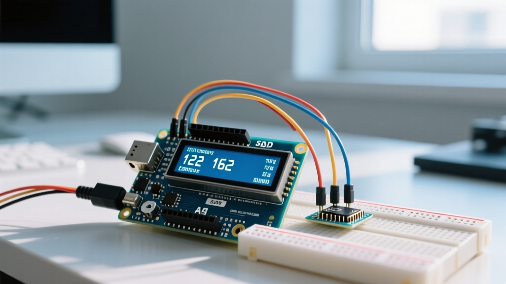 Liquid Crystal Display Arduino Setup for Sensor Dashboards