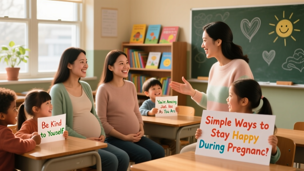 Simple Ways To Keep Yourself Happy During Pregnancy