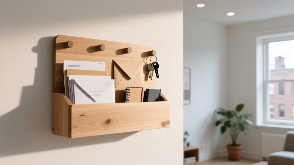DIY Hanging Mail Organizer: Simple & Renter-Friendly