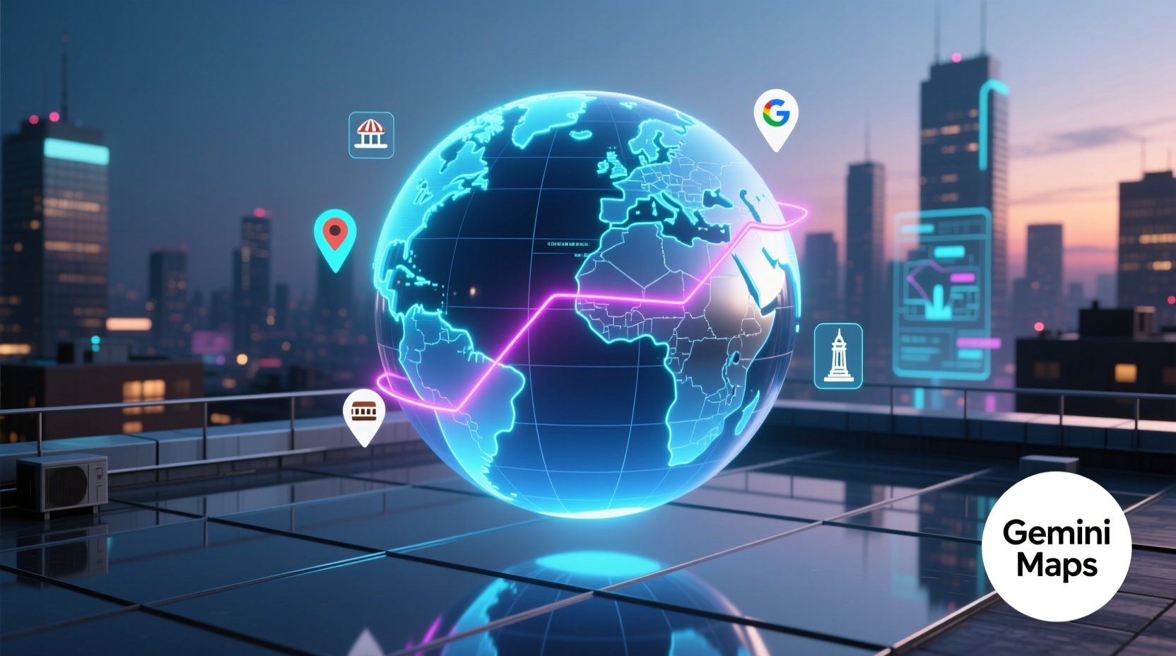 gemini google maps integration