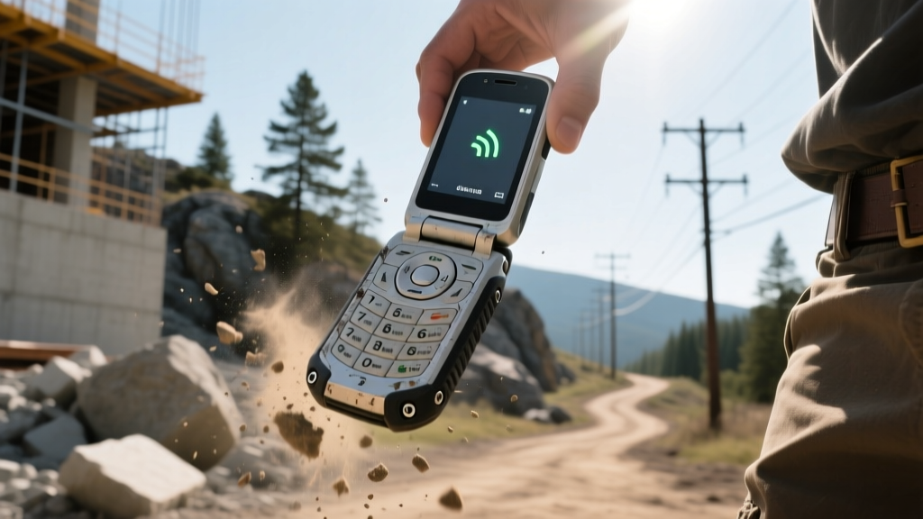 Rugged Flip Phone Durability Network Real World Use: We Tested 7 Models in Construction Sites, Hiking Trails & Rural Grids—Here’s Which Actually Survives Daily Abuse Without Dropping Calls
