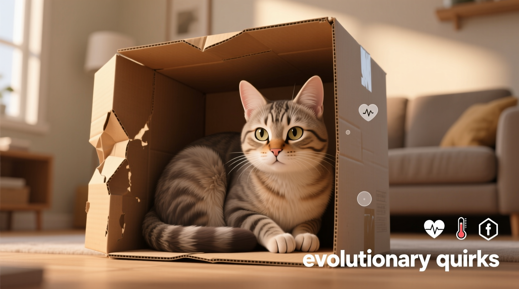 why do cats sit in boxes evolutionary quirks explained simply