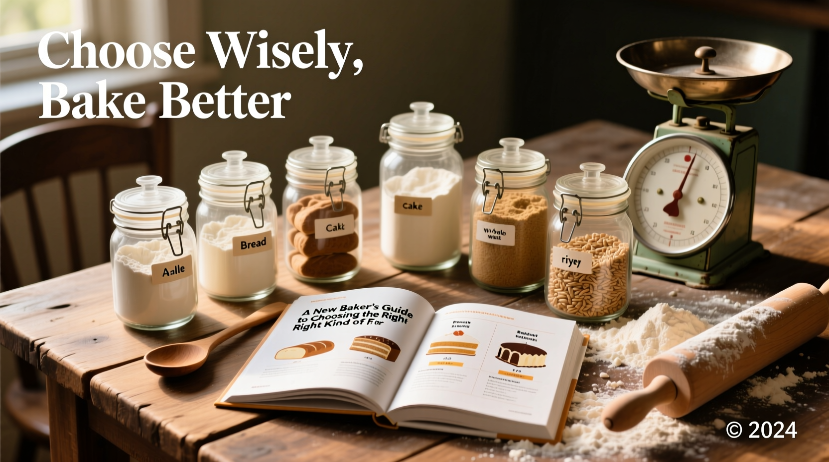 A New Baker’s Guide to Choosing the Right Kind of Flour