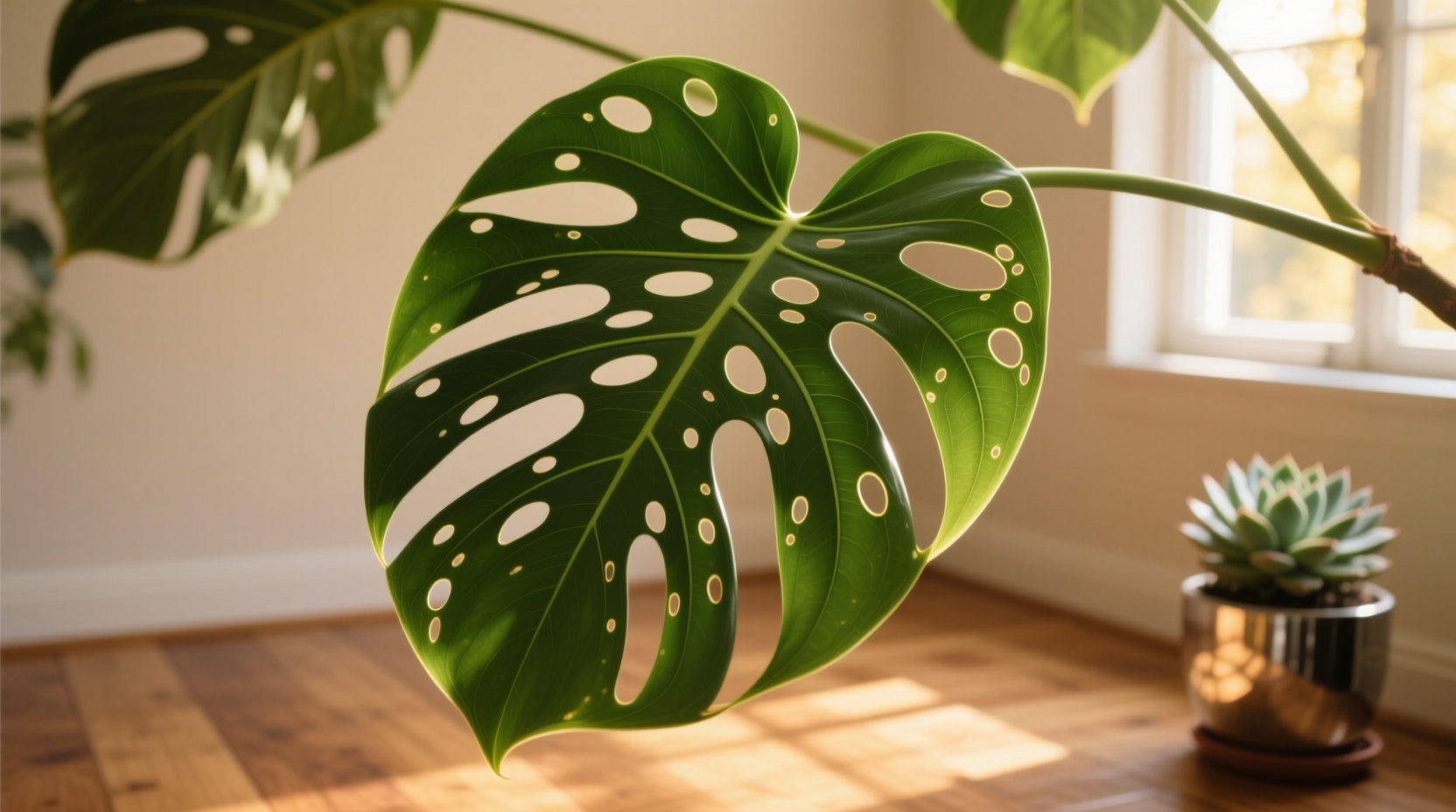 indoor plants with holes in leaves
