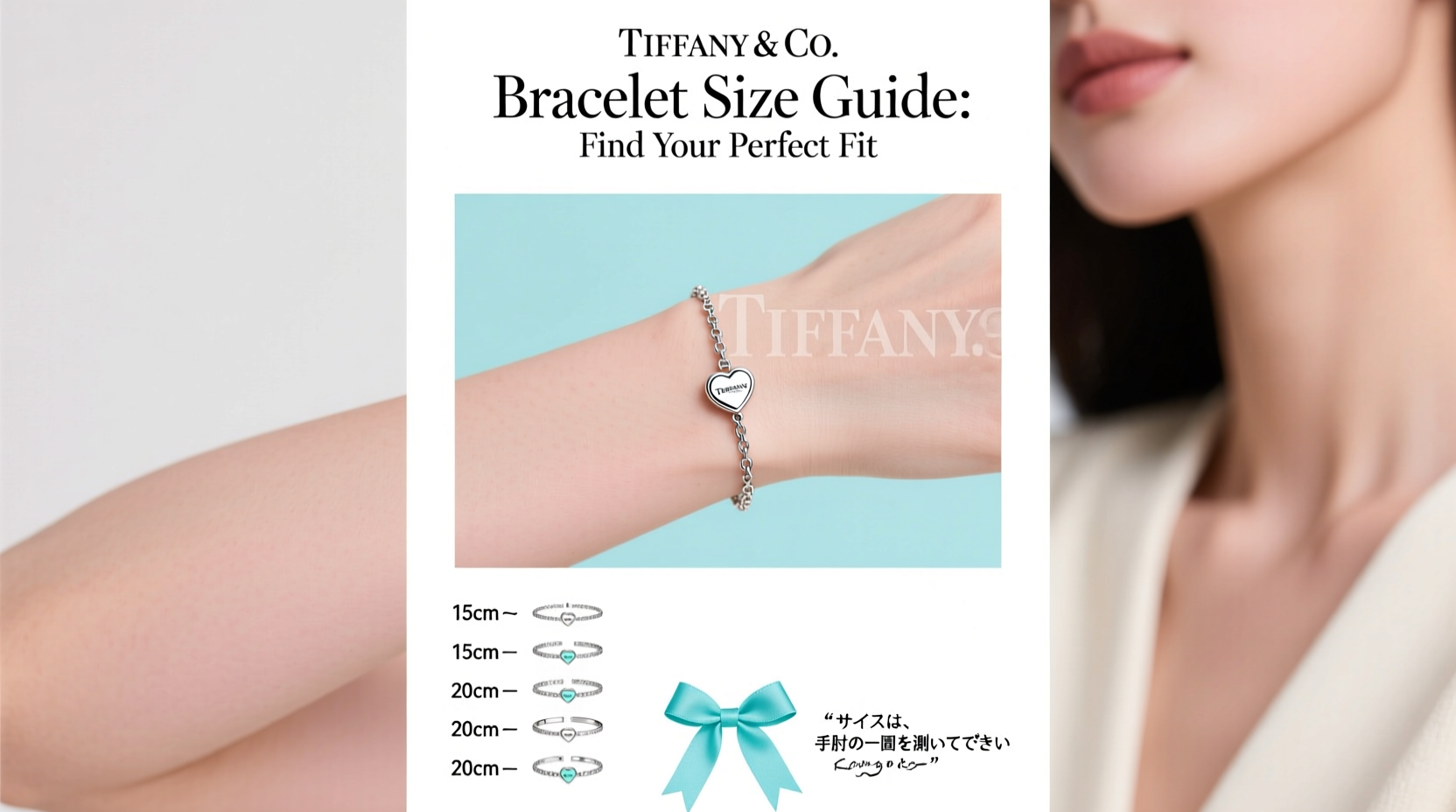 tiffany bracelet size guide a4 jp