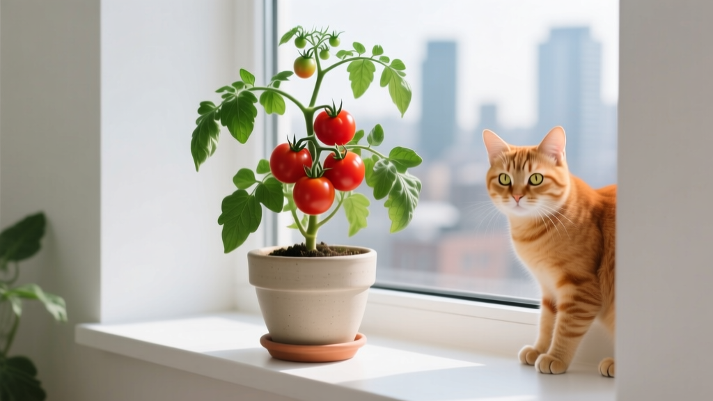 Tomato Plants & Cats: Safe Indoor Growing (2026)