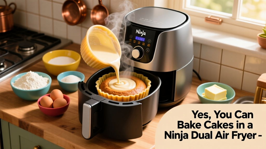 Yes, You Can Bake Cakes in a Ninja Dual Air Fryer!