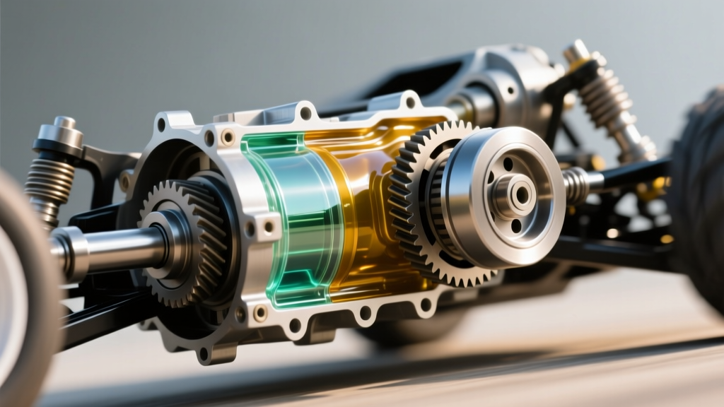 How a Transfer Case Works With a Differential for RC Car & 4x4