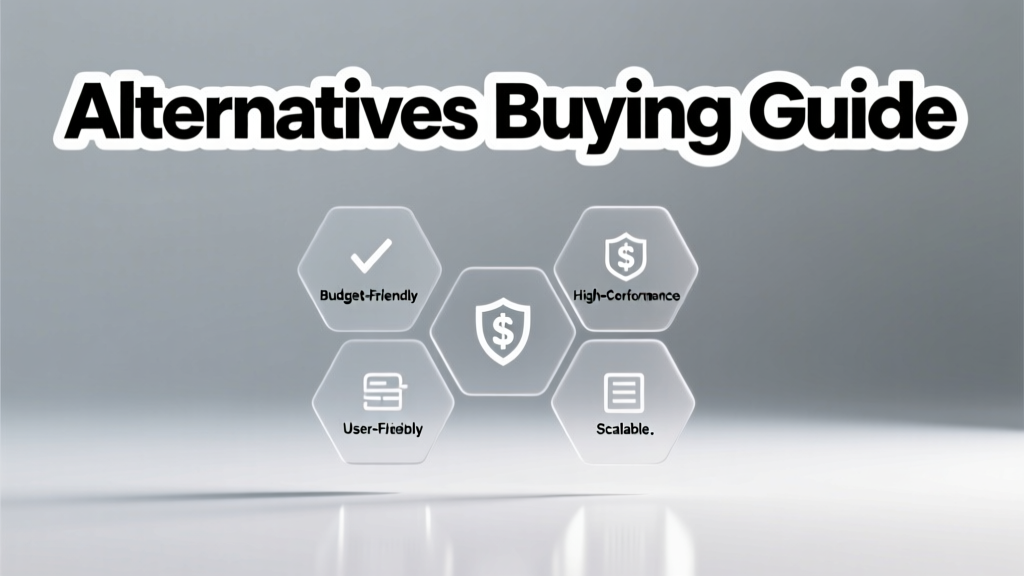 Alternatives Buying Guide: Smart, Verified Substitutes for Everyday Products