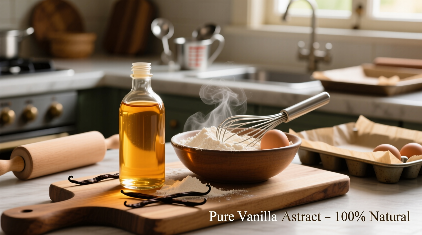 Vanilla extract in baking applications
