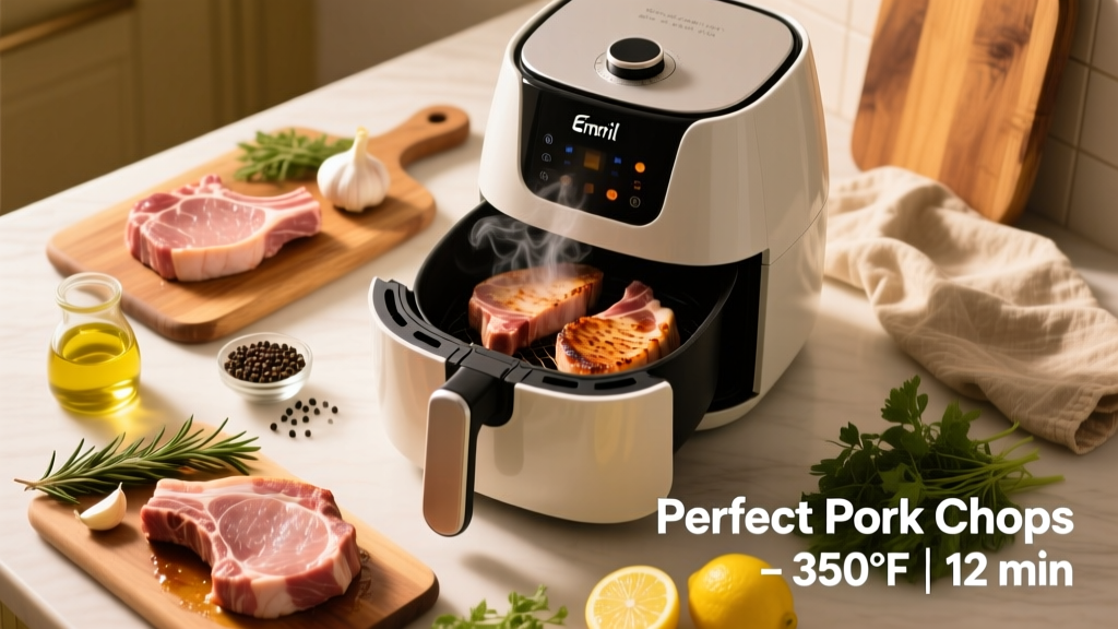 How to Cook Perfect Pork Chops in an Emeril Air Fryer