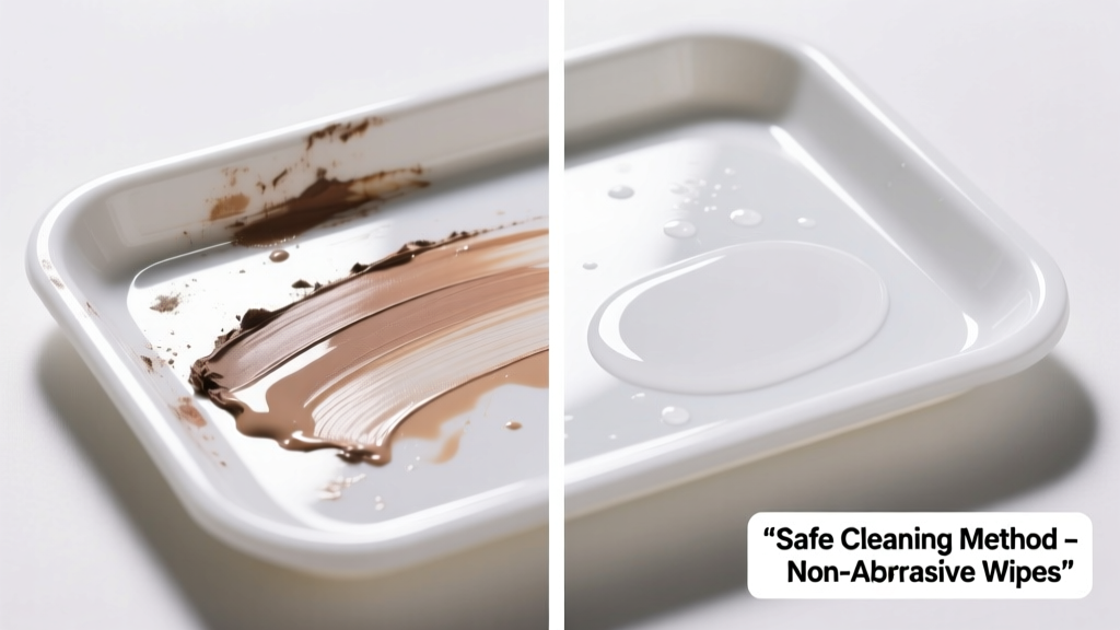 How to Remove Makeup from Plastic Surfaces Safely