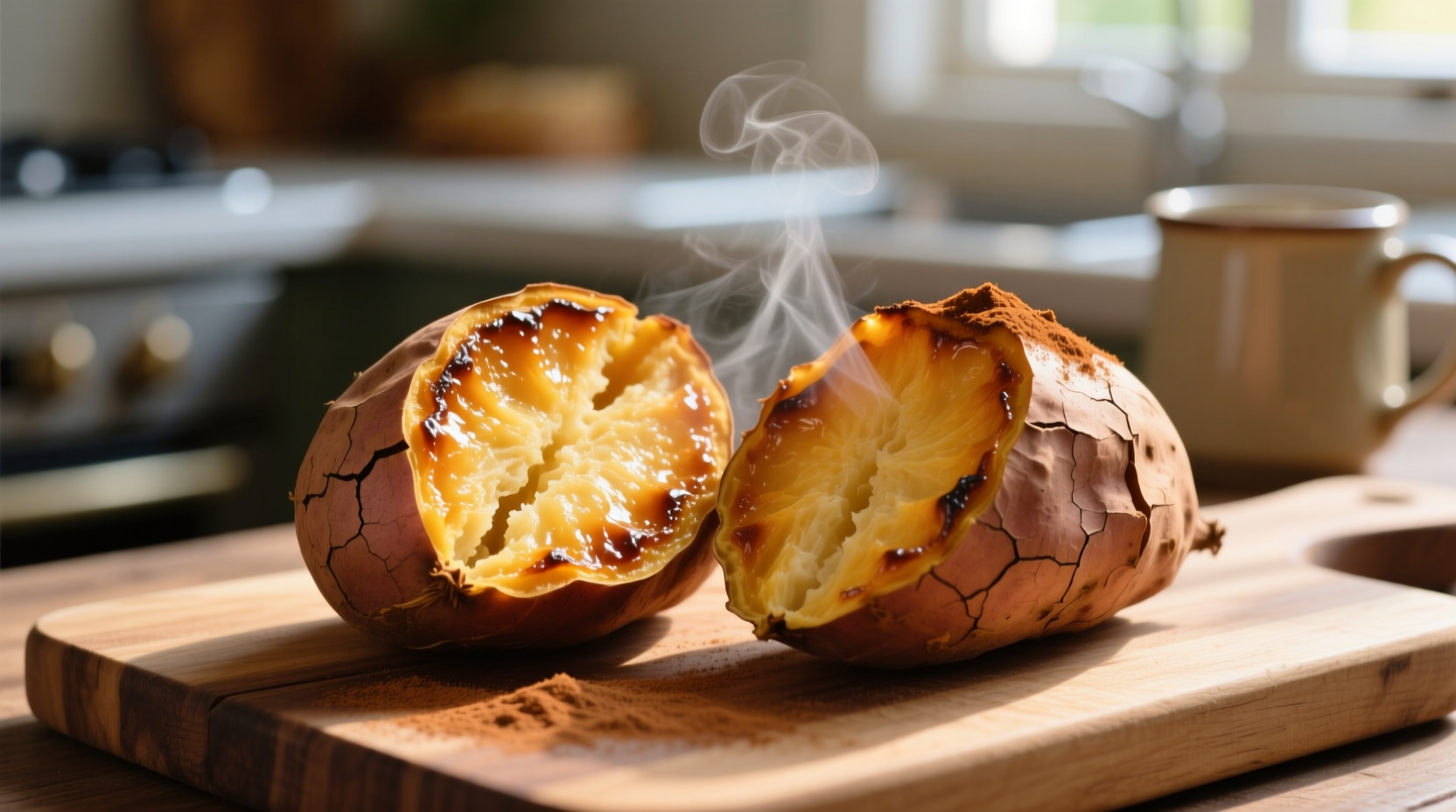 Perfect Baked Sweet Potato Halves: Recipe & Nutrition Guide