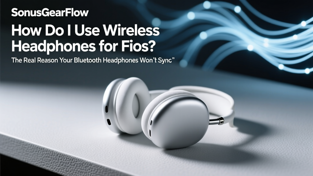 Wireless Headphones for Fios: Fixes & Best Adapters