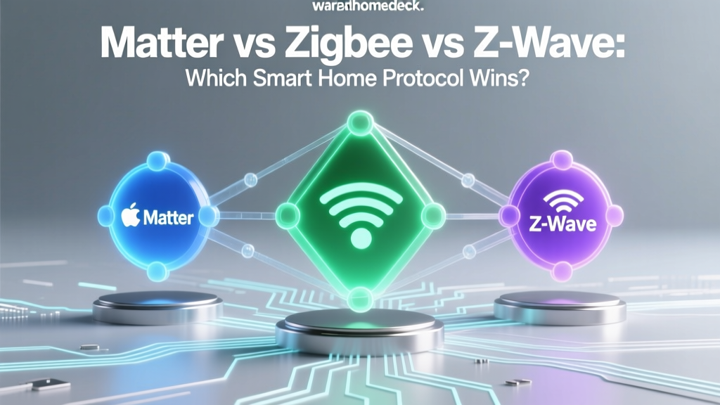 Matter vs Zigbee vs Z-Wave: Which Smart Home Protocol Wins?