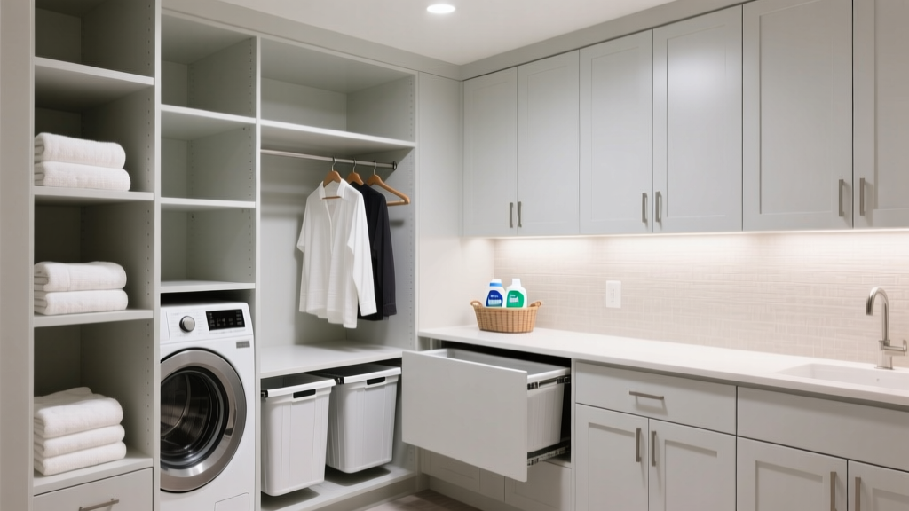 How to Set Up an Elfa Laundry Closet System