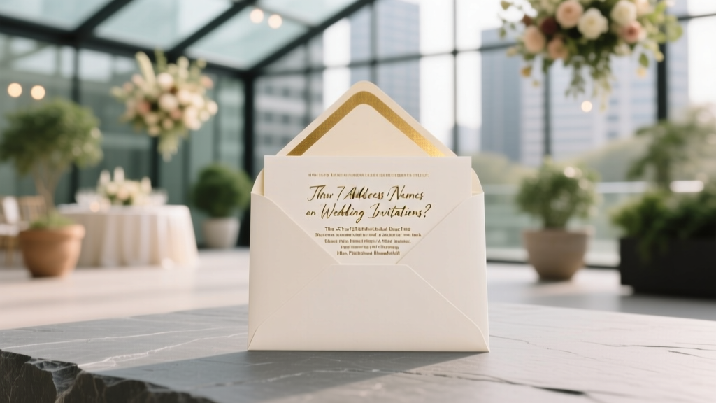 Wedding Invitation Names: Etiquette for All Families (2026)