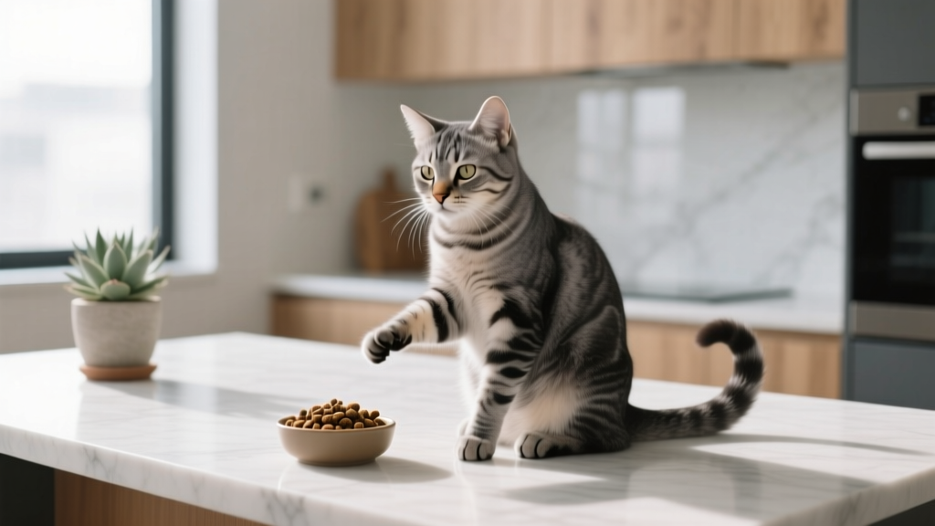 What Cats Behavior Means Dry Food