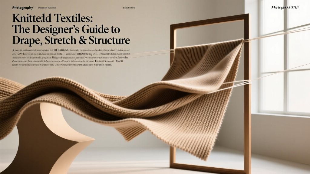 Knitted Textiles: The Designer’s Guide to Drape, Stretch & Structure