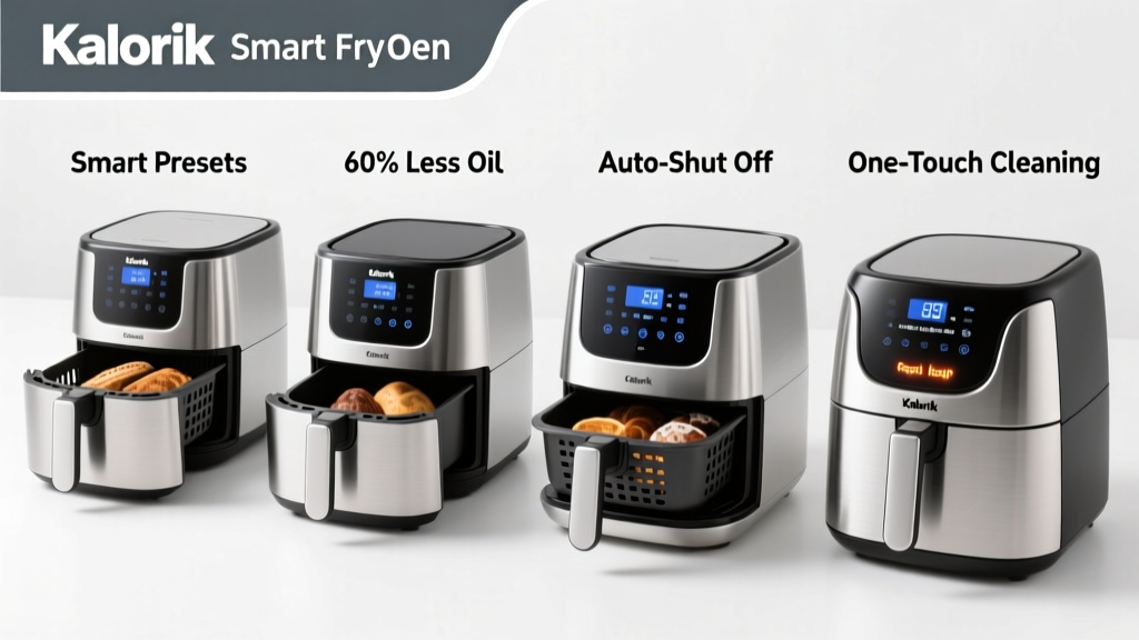 Kalorik Smart Fryer Oven Features Explained