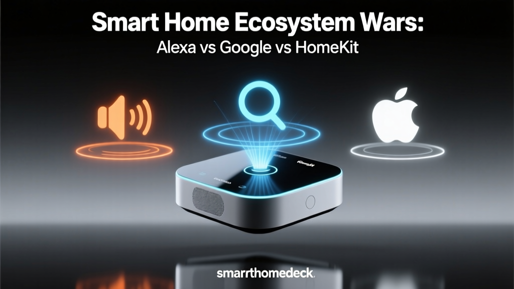 Smart Home Ecosystem Wars: Alexa vs Google vs HomeKit