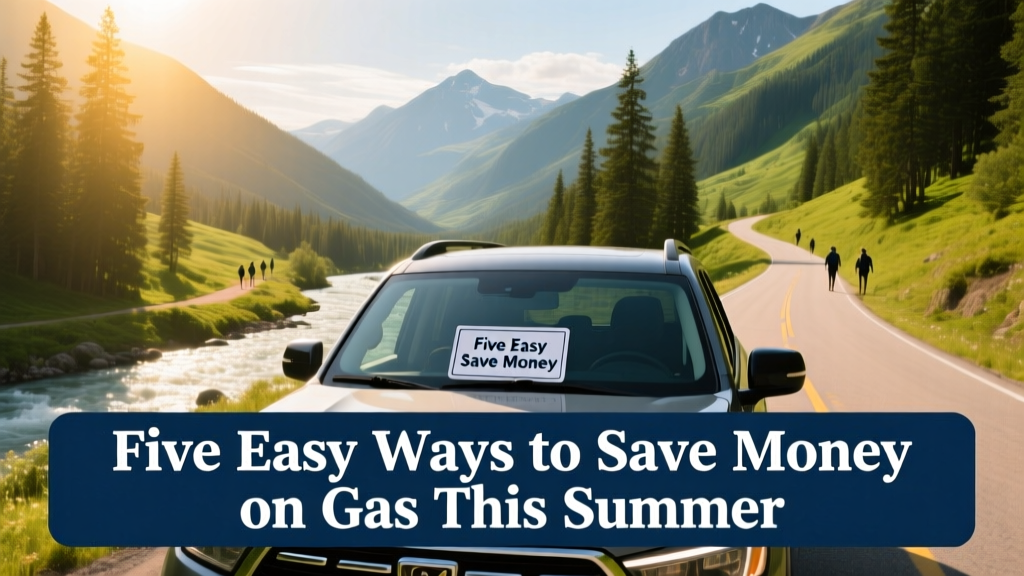 Five Easy Ways To Save Money On Gas This Summer