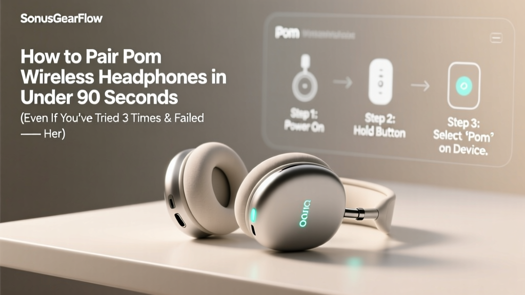 Pom Wireless Headphones Pairing Guide (2026)