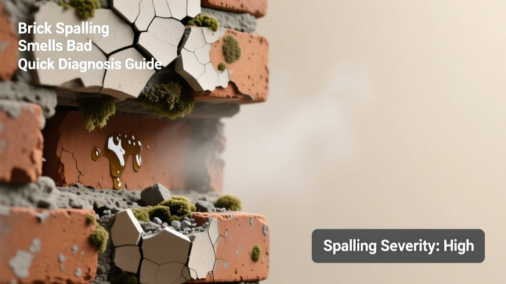 Brick Spalling Smells Bad: Quick Diagnosis Guide