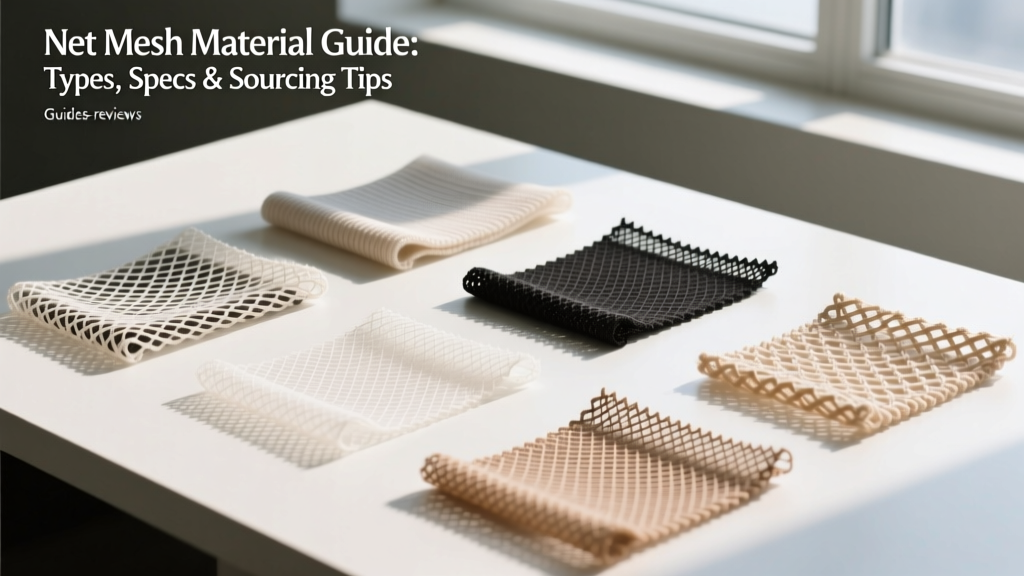 Net Mesh Material Guide: Types, Specs & Sourcing Tips
