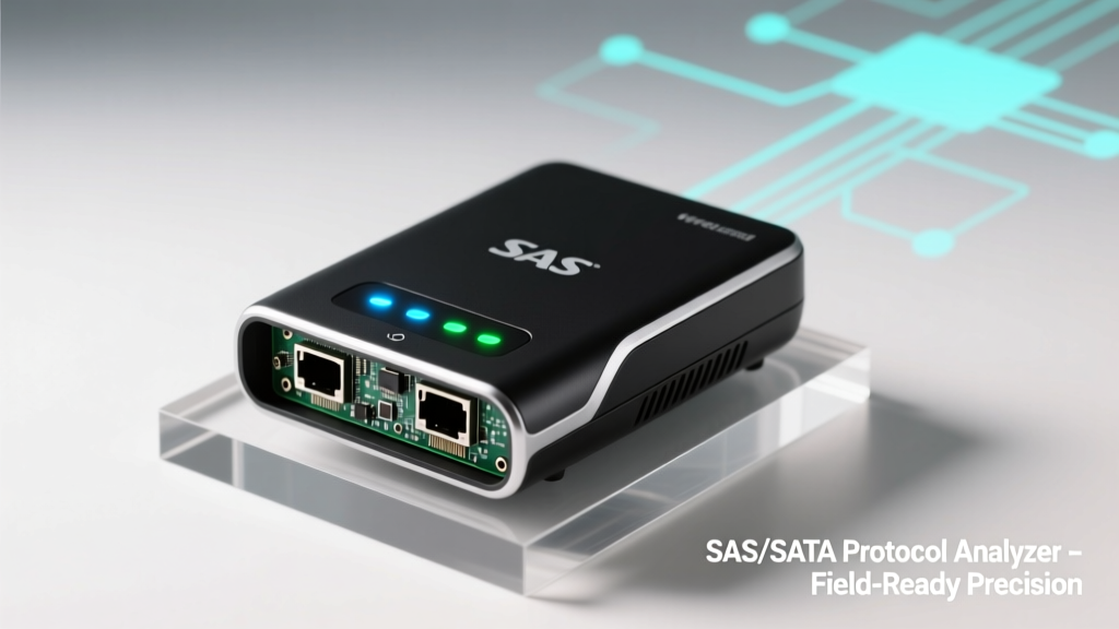 SAS and SATA Protocol Analyzer Targets Portable and Field Testing