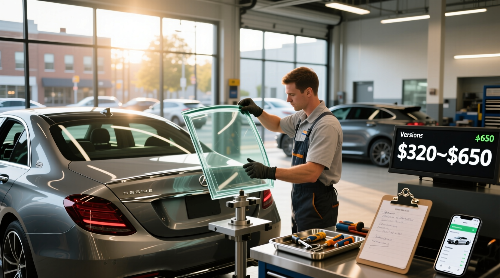 How to Choose Rear Auto Glass: How Much to Replace a Rear Window Car?