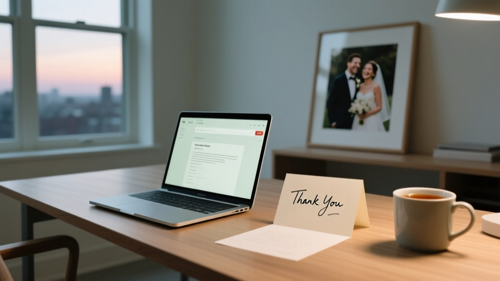 Wedding Thank You Card Closings: 7 Personal, Warm Options