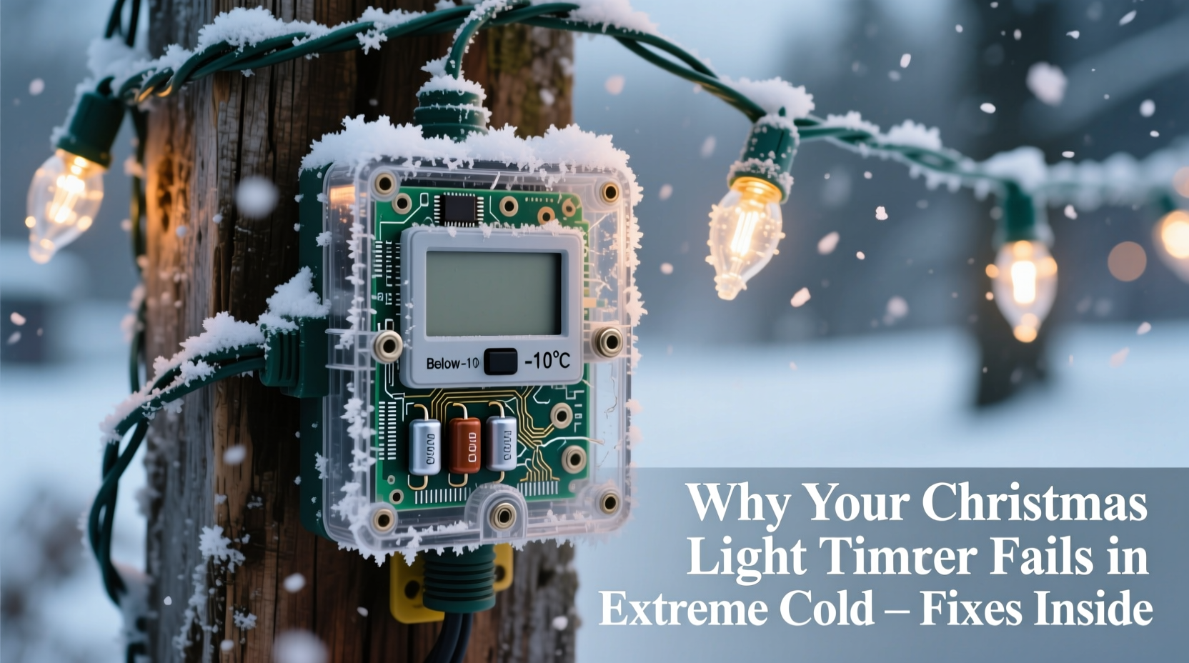 Why Does My Outdoor Christmas Light Timer Fail In Extreme Cold Fixes, image size:1664x928