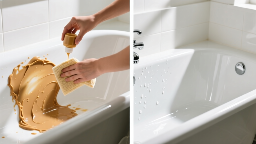 Tested: How to Get Peanut Butter Out of Bathtub Fast