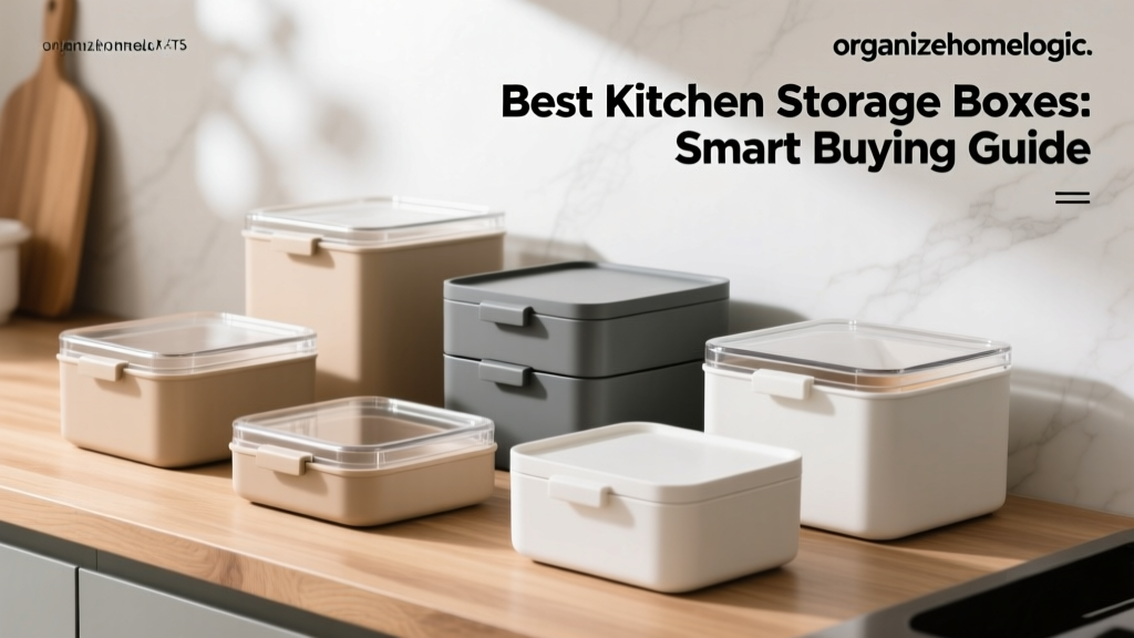 Best Kitchen Storage Boxes: Smart Buying Guide
